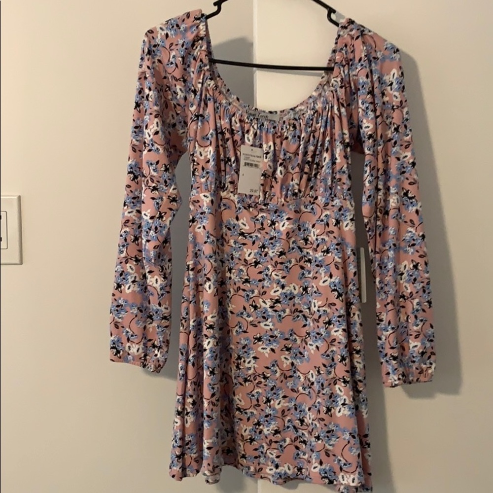 Long Sleeve Floral Dress